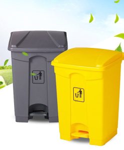 thùng rác nhựa đạp chân 68L