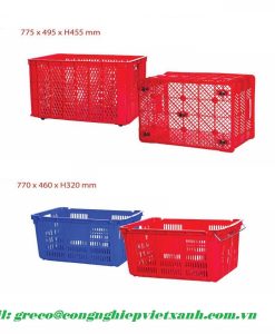 Thùng nhựa may mặc , hải sản