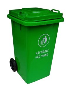 Thùng rác nhựa HDPE loại 100 lít