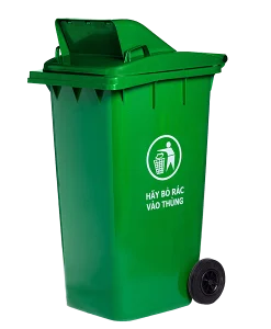 Thùng rác nhựa 240 lít nắp hở MGB240KH