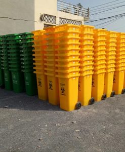 thùng rác nhựa 120 lít