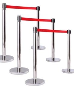 Cột chắn inox dây căng