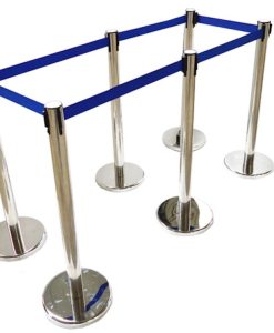 Cột chắn inox dây căng