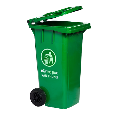 thùng rác nhựa 120 lít