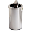 thùng rác inox nắp lật