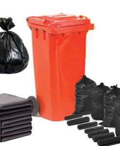 Túi đựng rác tự hủy màu đen 120 lít