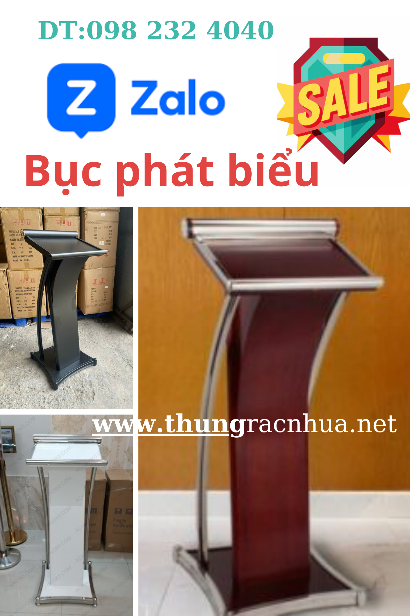 Mẫu bục phát biểu hiện đại
