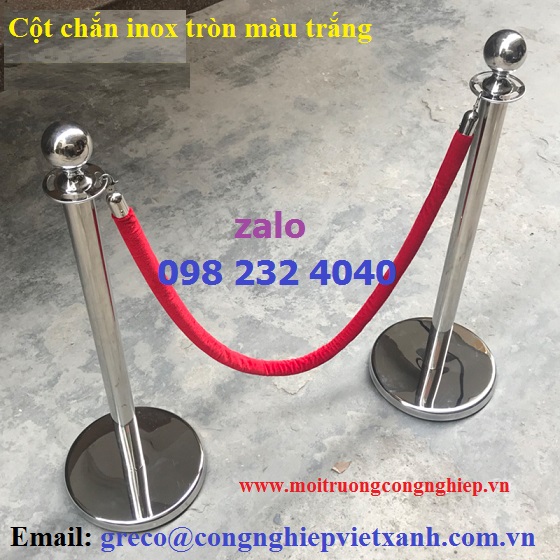 Cột chắn inox trong thực tế